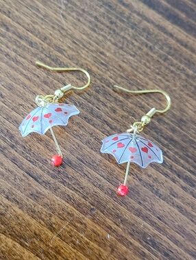 SALE! Umbrella Dangle Earrings